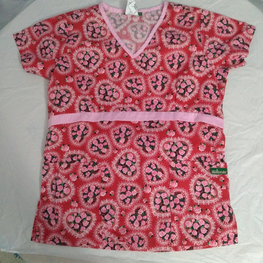 UA SCRUBS Nursing Nurse's Uniform Scrubs Scrub Top